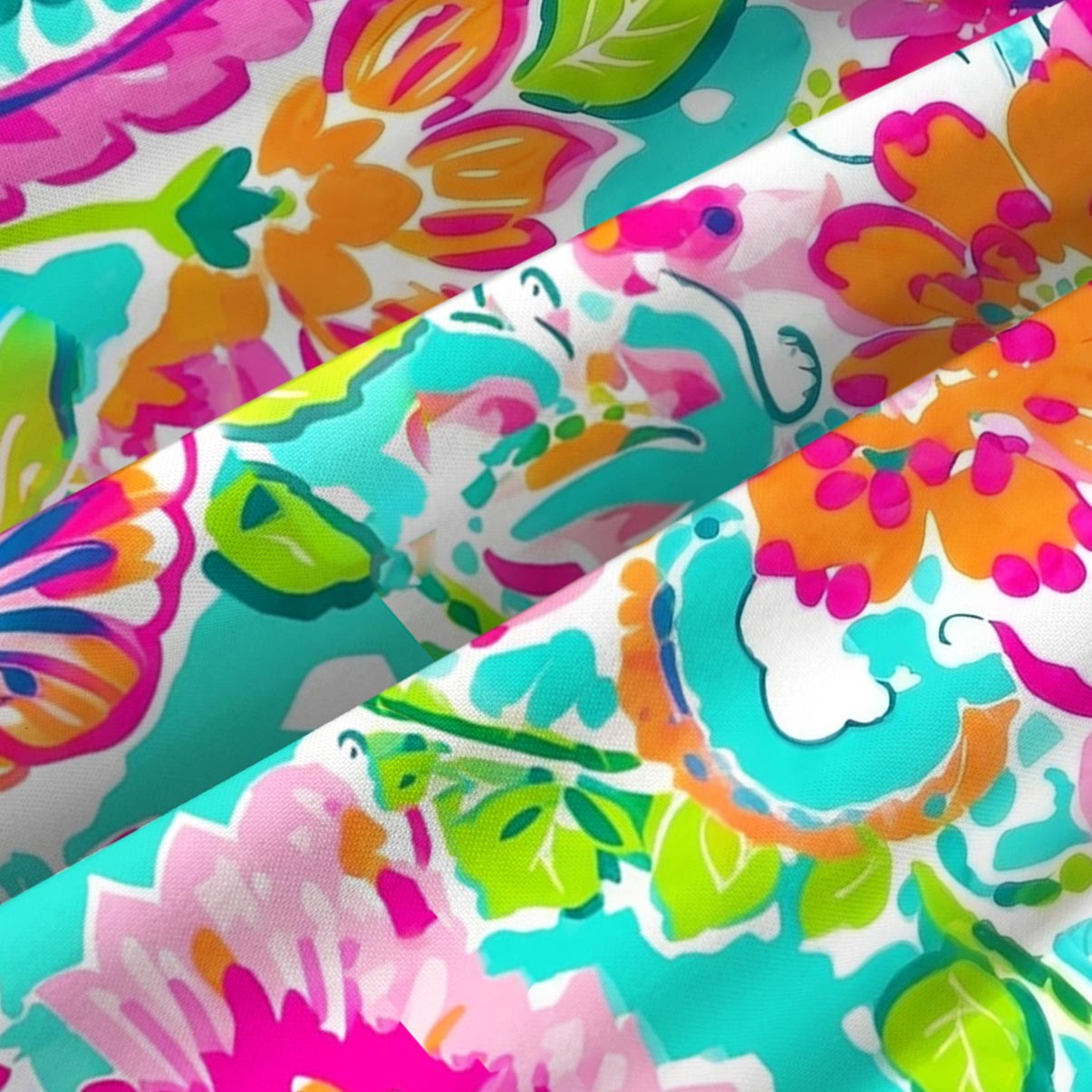 Purplehecate Sun Bloom Fiesta Spaghetti Strap Midi Dress