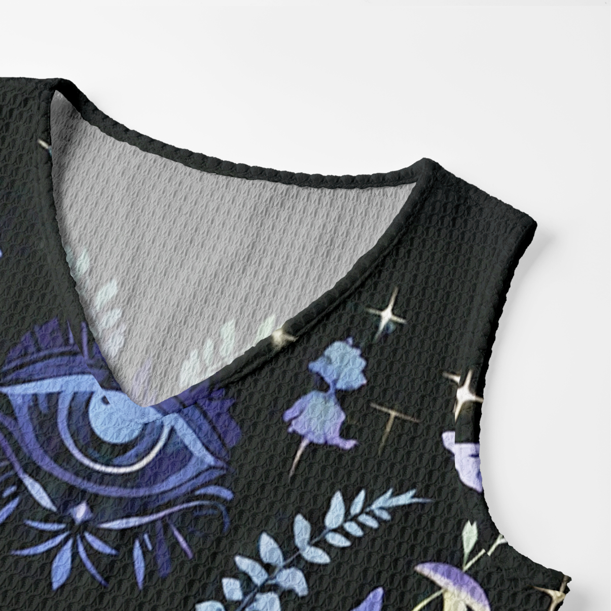 Purplehecate Moon Moth Witchery Crochet Knit Maxi Dress