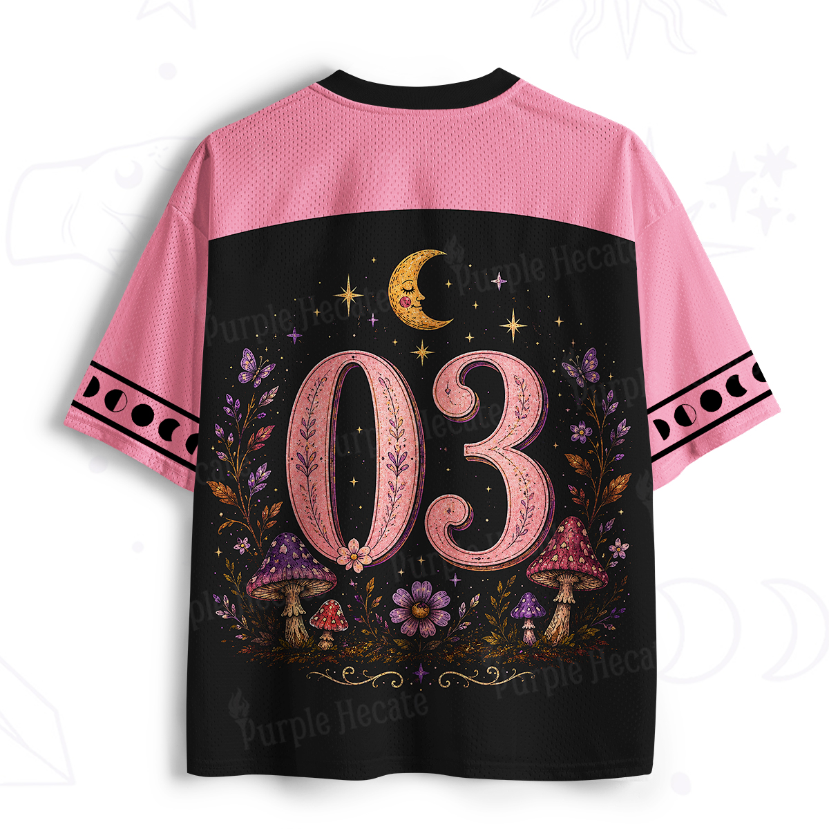 Purplehecate Believe In The Magic Frog Fairy Mesh Jersey