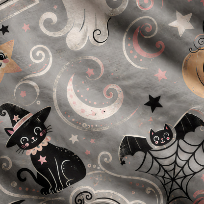 Purplehecate Spooky Spider Friends Halloween Ugly Cardigan Sweaters
