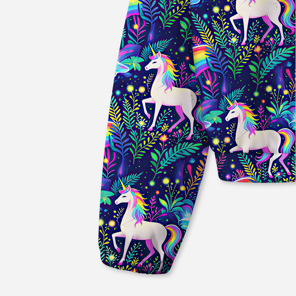 Purplehecate Rainbow Forest Unicorn Magic All-Over Print Hoodie