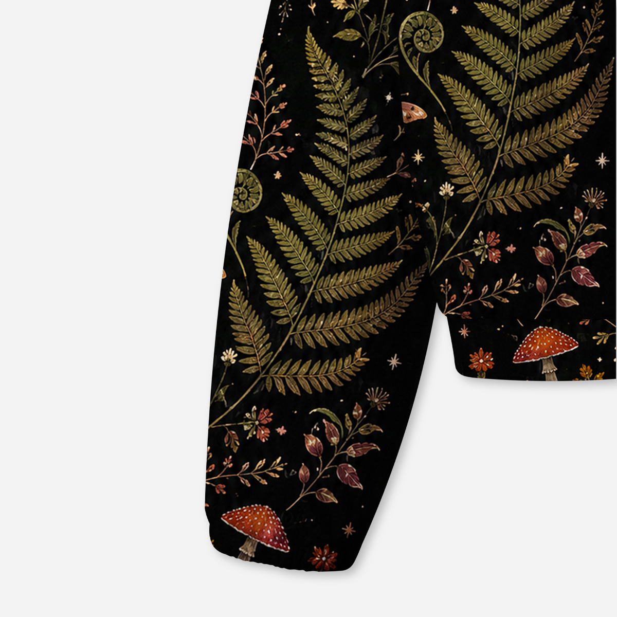 Purplehecate Moon Moth in the Enchanted Forest All-Over Print Hoodie