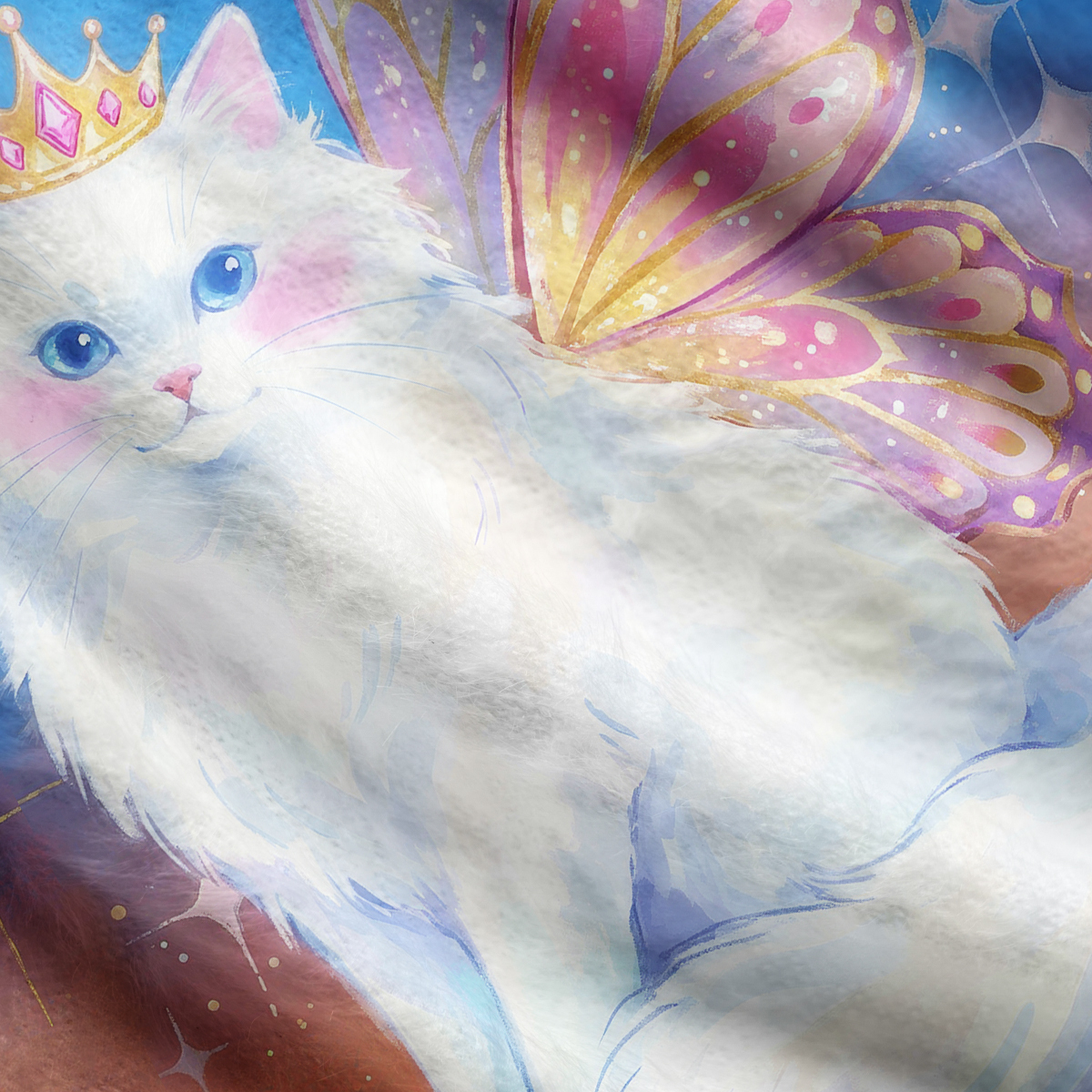 Purplehecate I'm At My Limit Fairy Cats Ugly Cardigan Sweaters