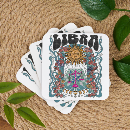Purplehecate Libra Spirit Zodiac Coaster