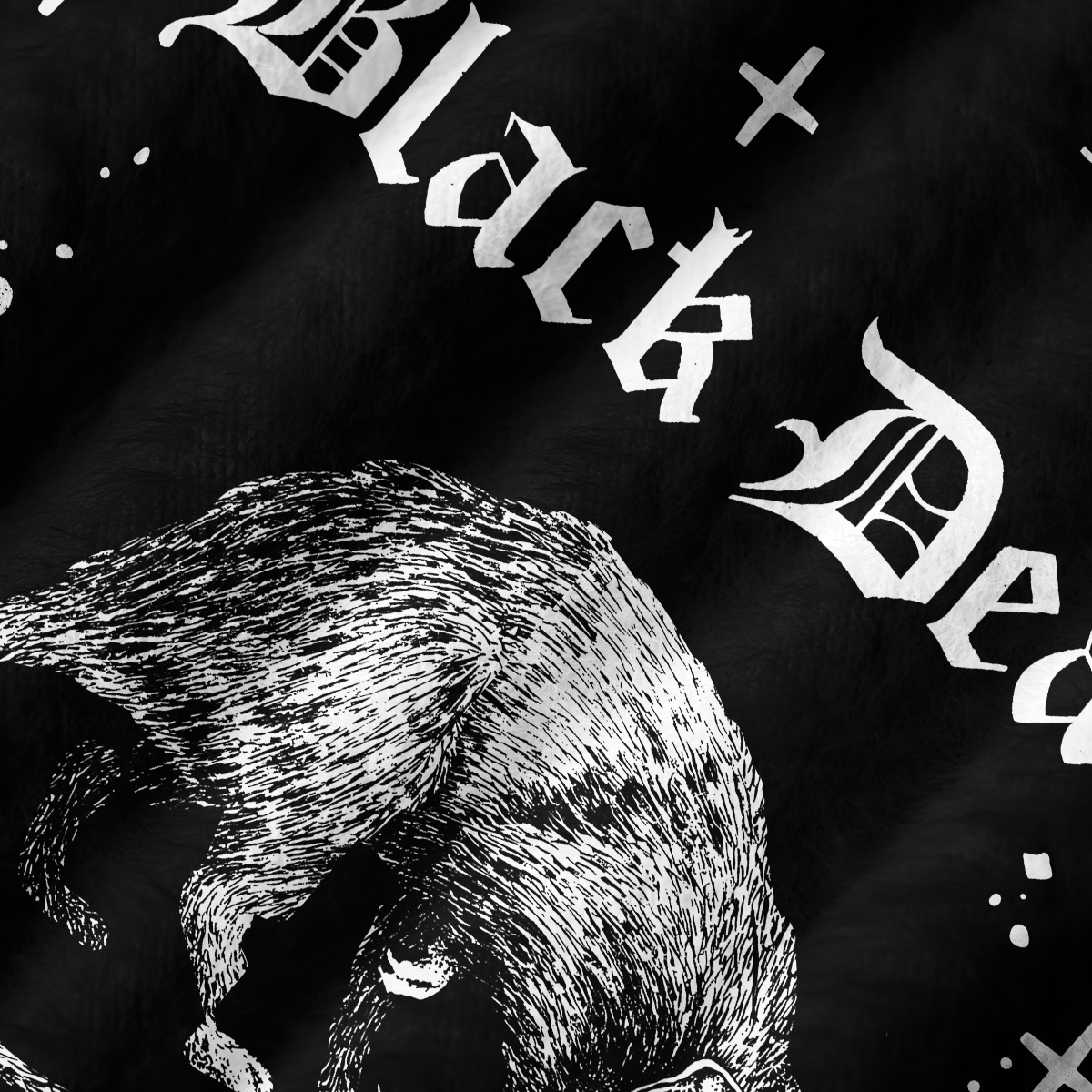 Purplehecate Black Death European Tour Ugly Sweater Vest