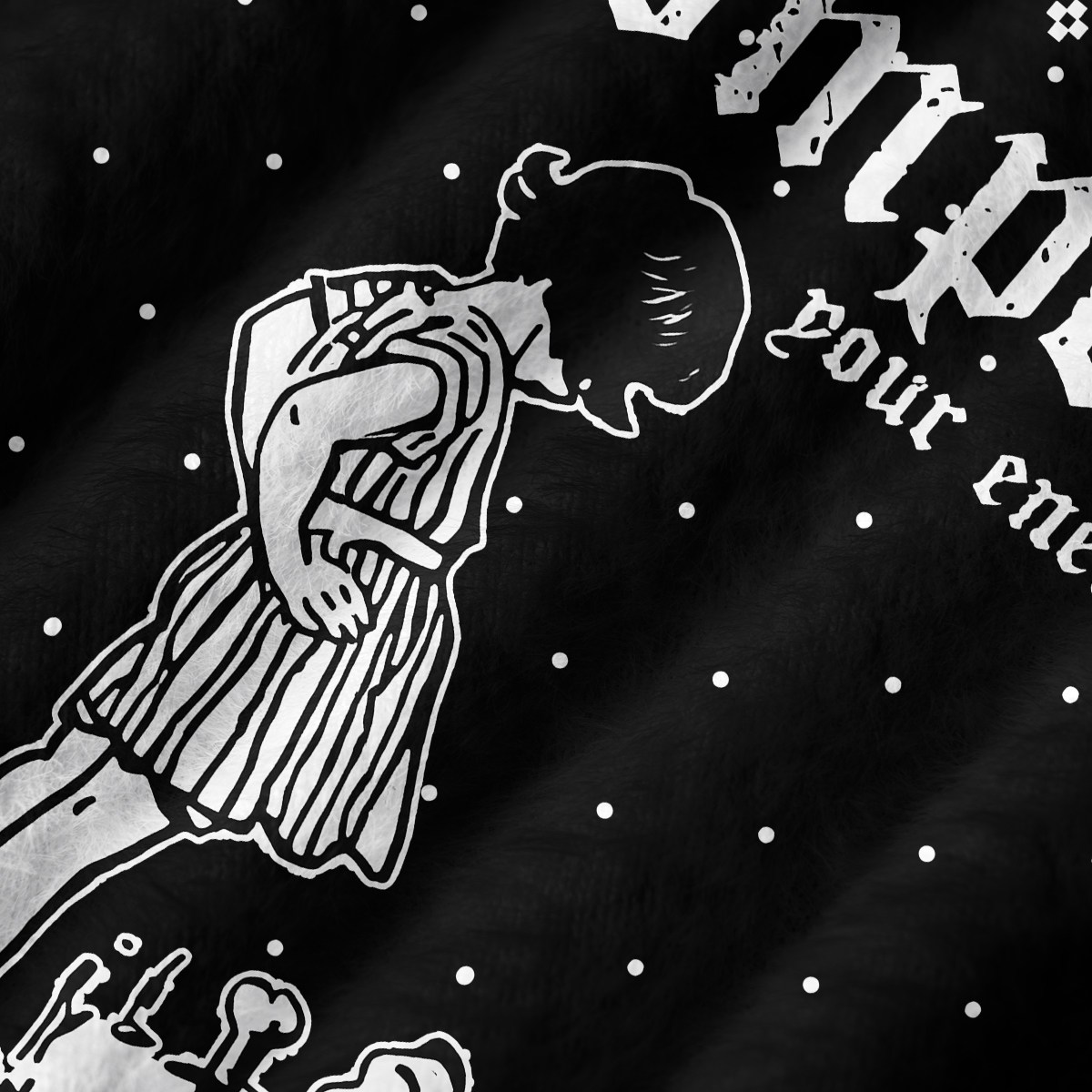 Purplehecate Compost Your Enemies Ugly Sweater Vest