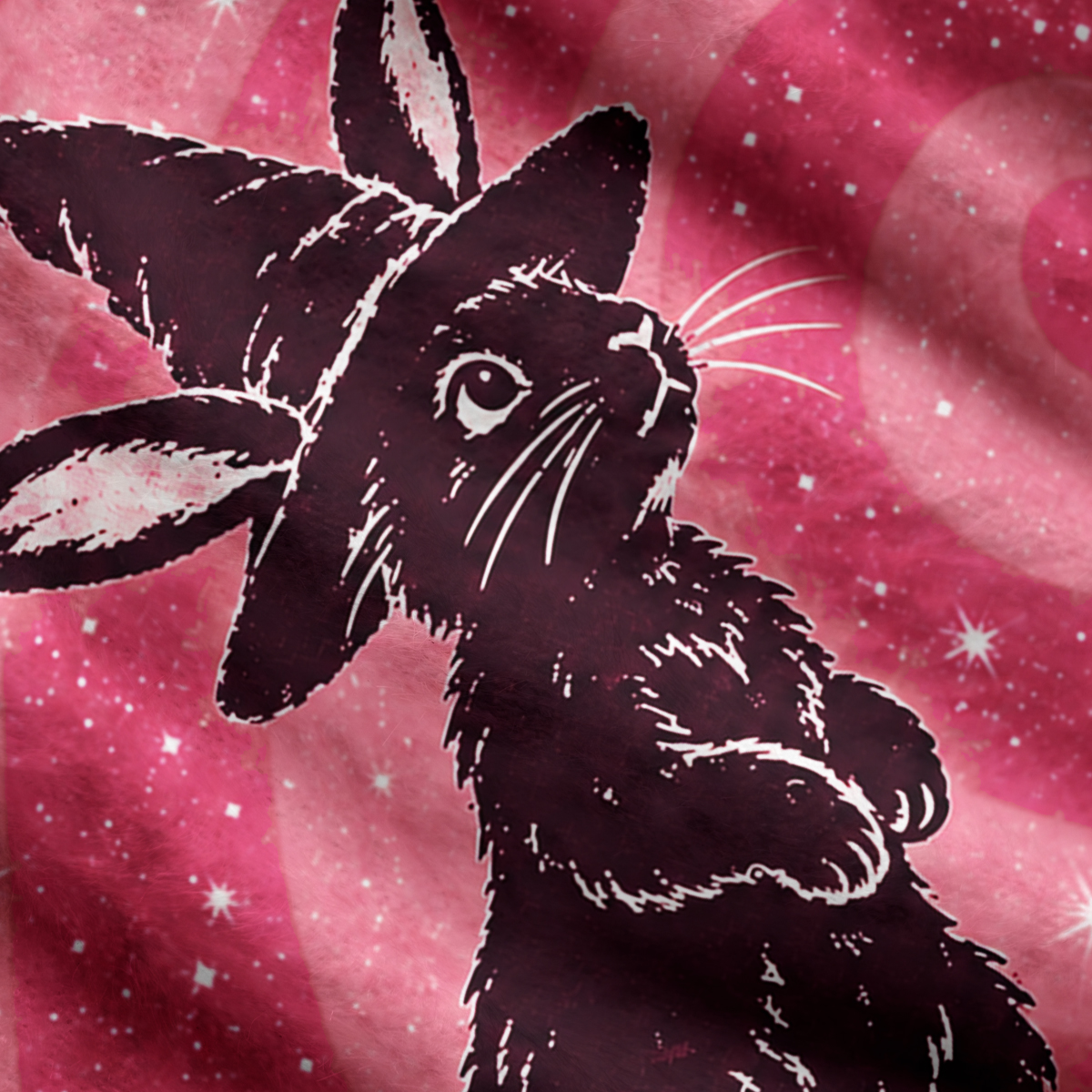 Purplehecate  Magic Witch Rabbit Ugly Cardigan Sweaters