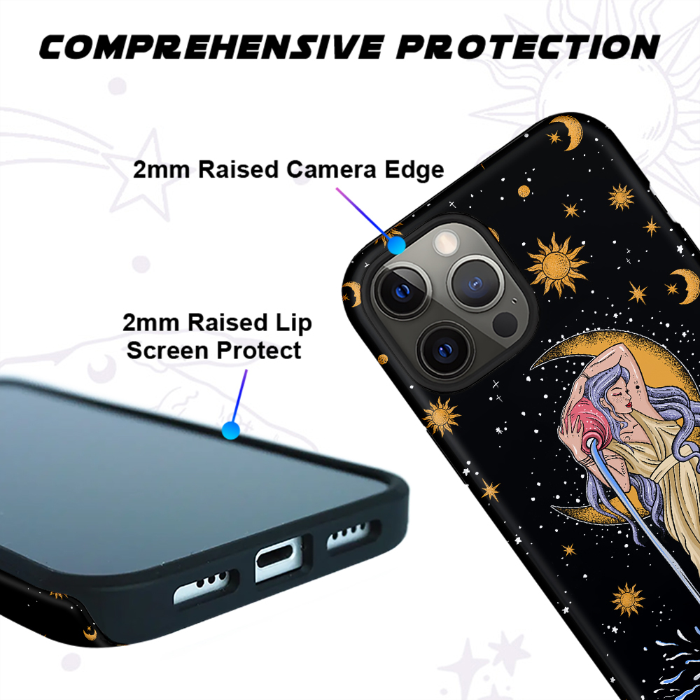 Purplehecate Aquarius Zodiac Phone Case