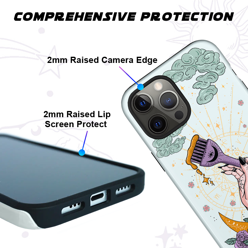 Purplehecate The Hair Colorist Phone Case