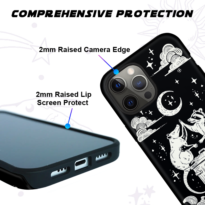 Purplehecate The Team Trash Phone Case