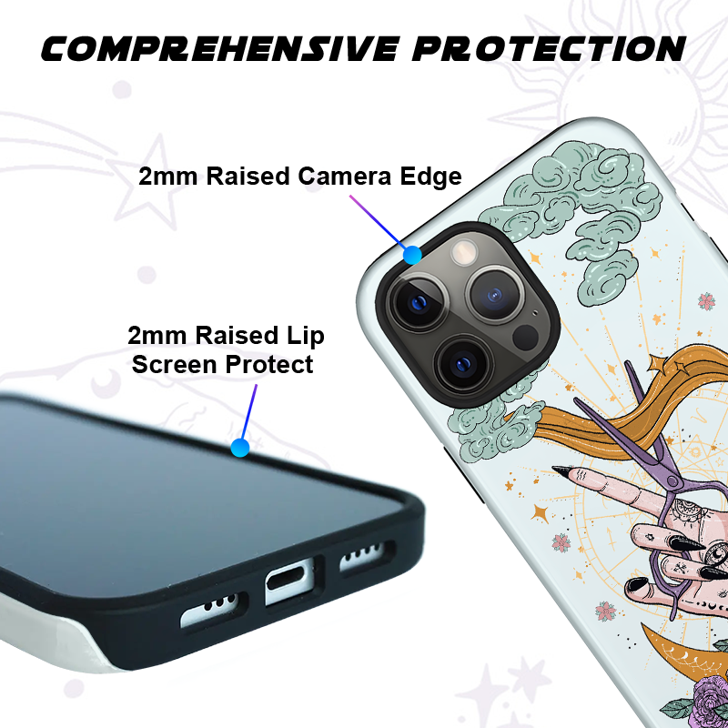 Purplehecate The Hair Magician Phone Case