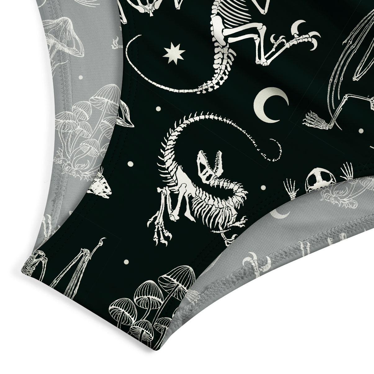 Purplehecate Prehistoric Fantasy One-Piece Swimsuit