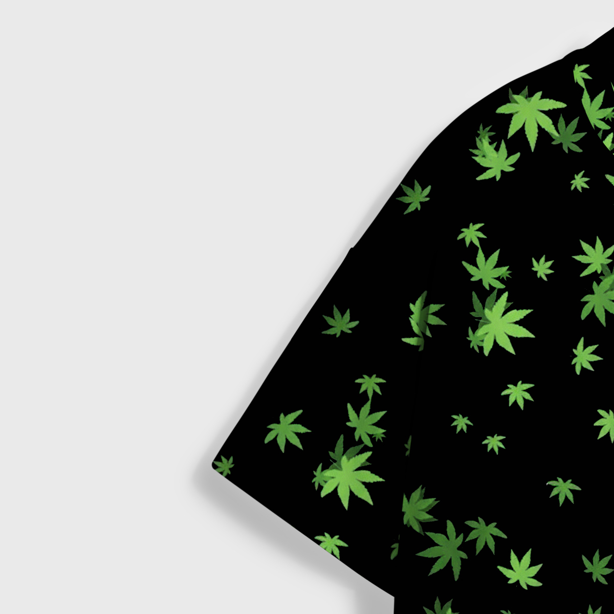 Purplehecate Trippy Glow Cat 420 Vibes All Over Print T-Shirt