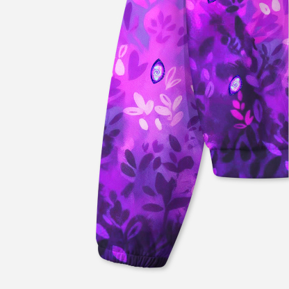 Purplehecate Witch’s Mystic Third-Eye Familiar All-Over Print Hoodie