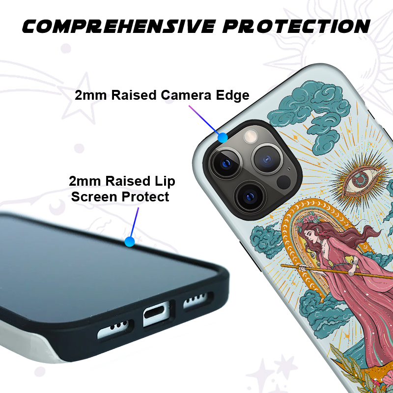 Purplehecate The Audacity Goddess Phone Case