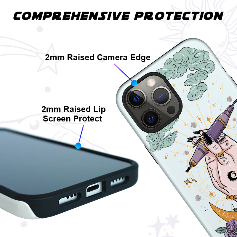 Purplehecate The Nail Tech Phone Case