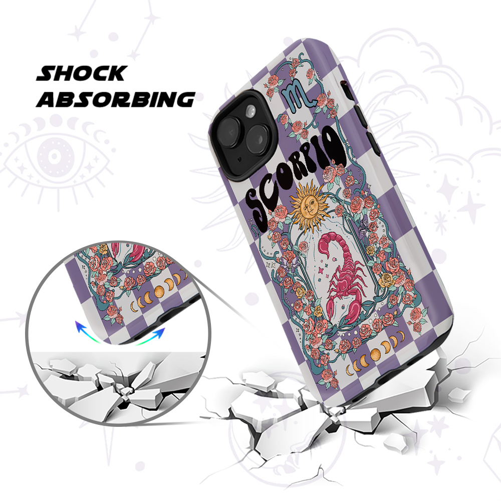 Purplehecate Scorpio Spirit Zodiac Collage Phone Case