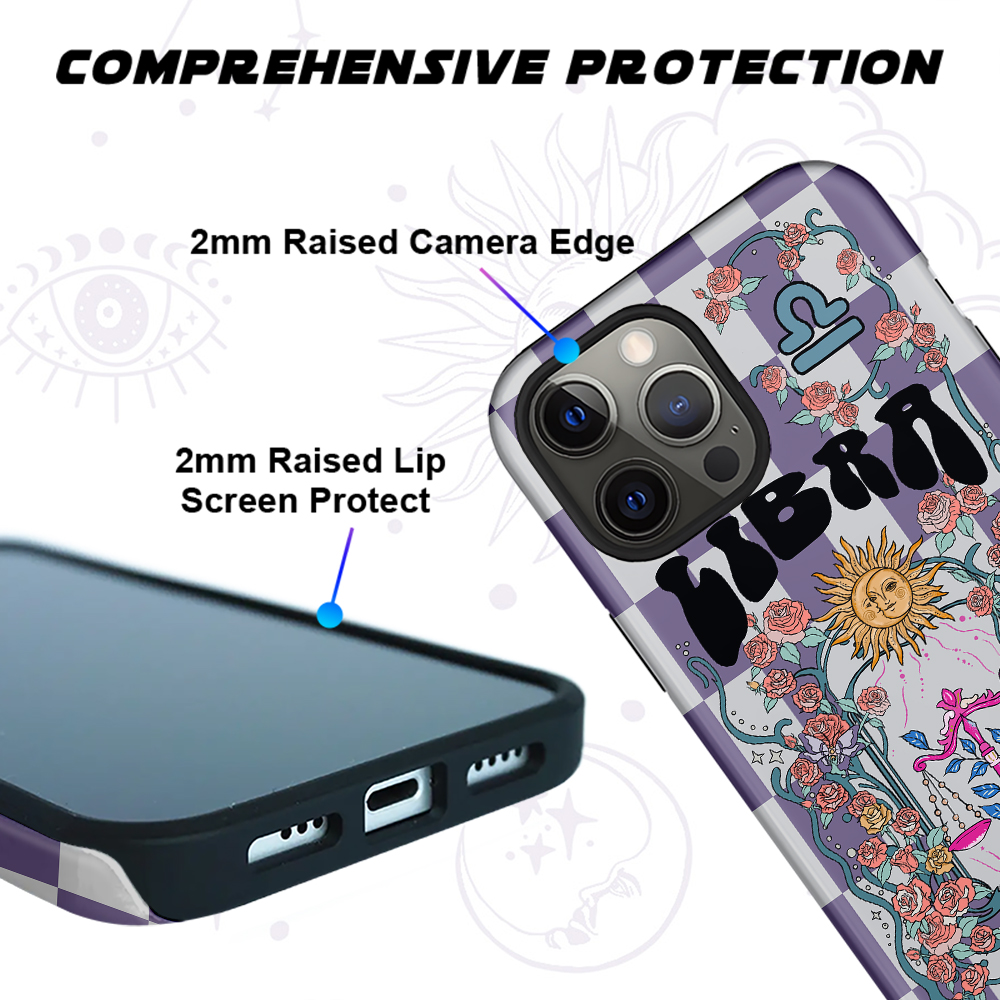 Purplehecate Libra Spirit Zodiac Collage Phone Case