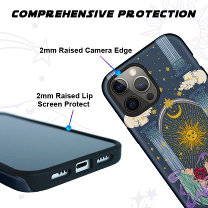Purplehecate The High Priestess Phone Case