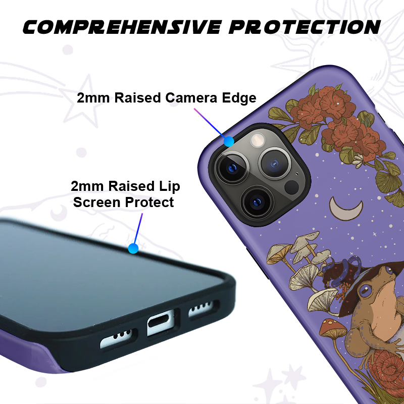Purplehecate The Frog Tarot Phone Case