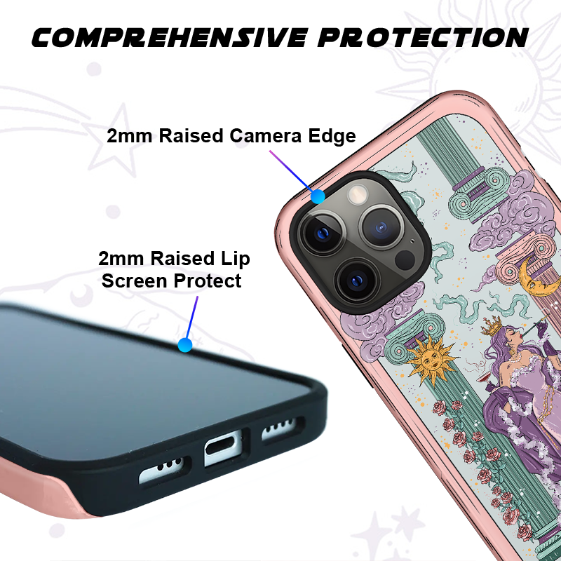 Purplehecate The High Priestess Tarot Phone Case