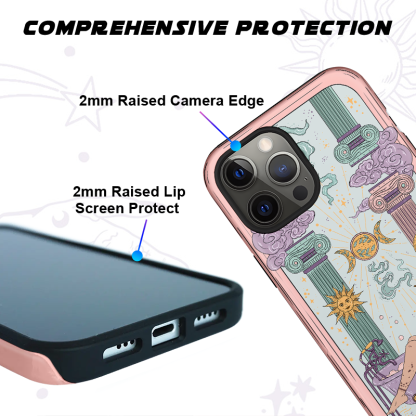 Purplehecate The High Priestess Tarot Card Phone Case