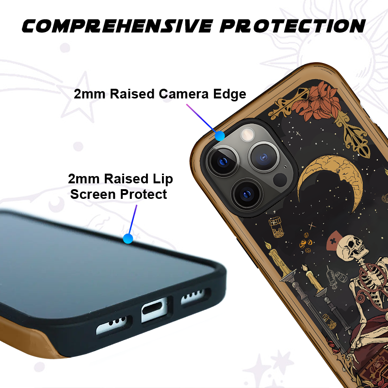 Purplehecate The Nurse Tarot Card Phone Case