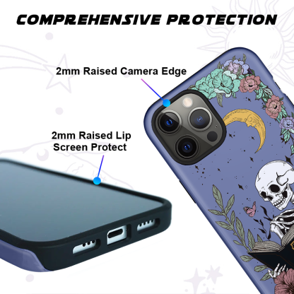 Purplehecate The Reader's Phone Case