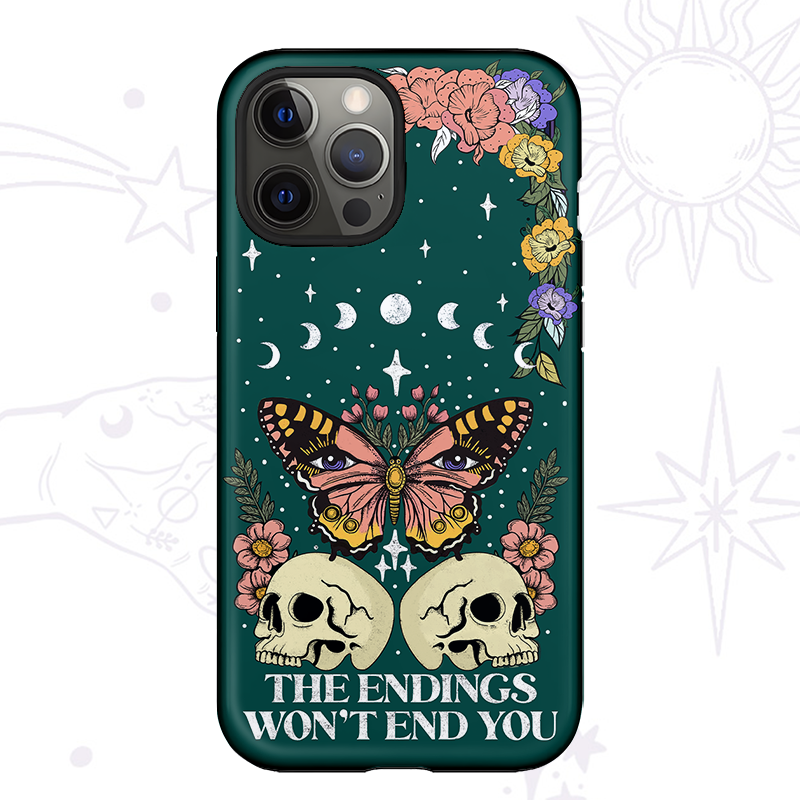 Purplehecate The Endings Won't End You Phone Case