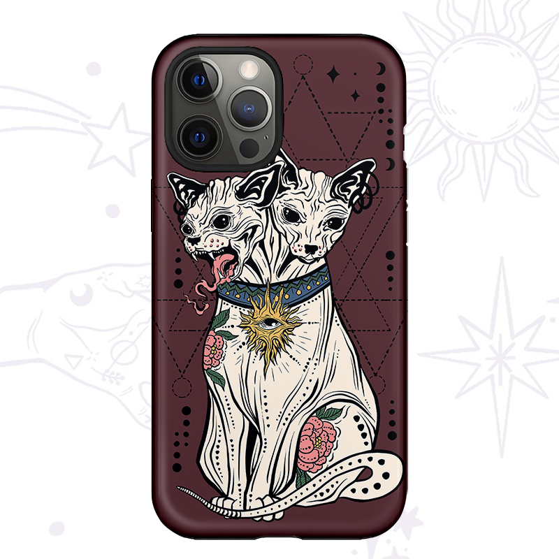 Purplehecate The Cat Goddess Bastet Phone Case