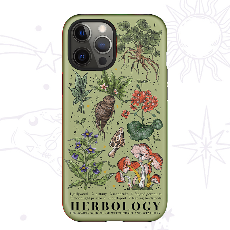 Purplehecate Herbology Plants Phone Case