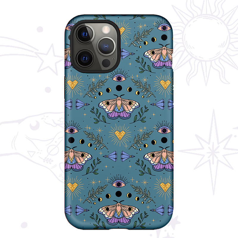[Copy]Purplehecate Phases of the Moon Bee Phone Case
