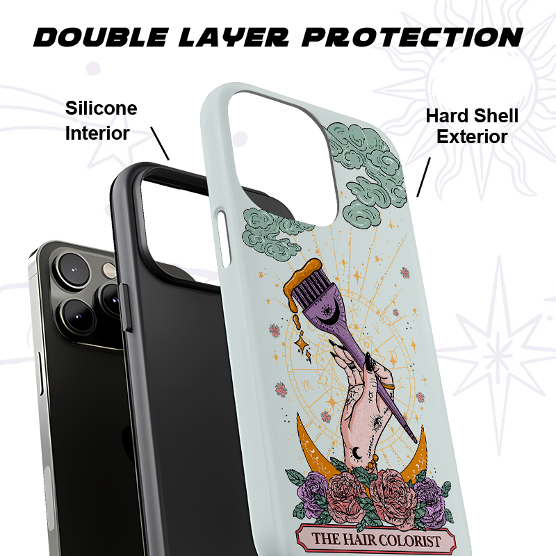 Purplehecate The Hair Colorist Phone Case
