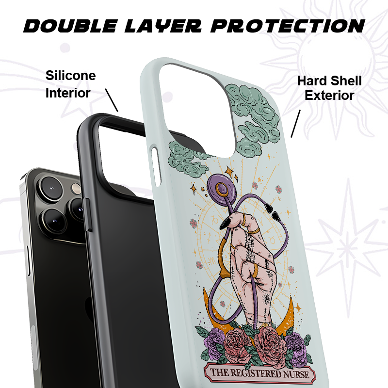Purplehecate The Registered Nurse Phone Case