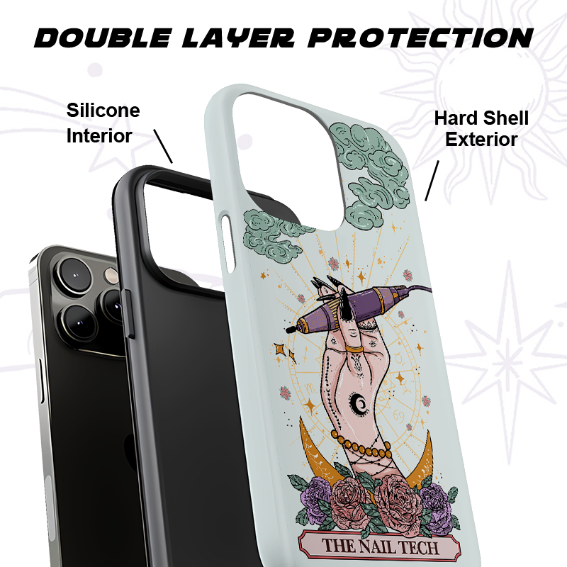 Purplehecate The Nail Tech Phone Case