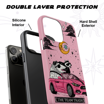 Purplehecate The Team Trash Phone Case