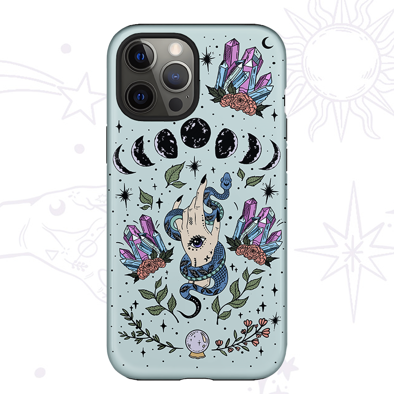 Purplehecate Reach For The Moon Phone Case