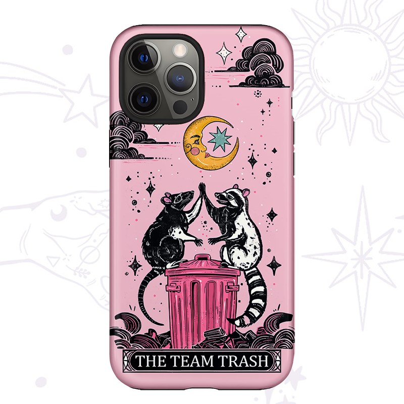 Purplehecate The Team Trash Opossum Phone Case