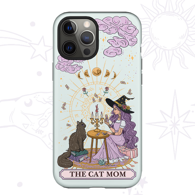 Purplehecate The Cat Witch Mom Phone Case