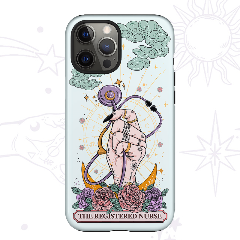Purplehecate The Registered Nurse Phone Case
