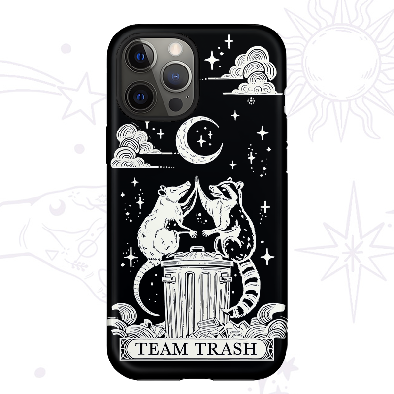 Purplehecate The Team Trash Phone Case