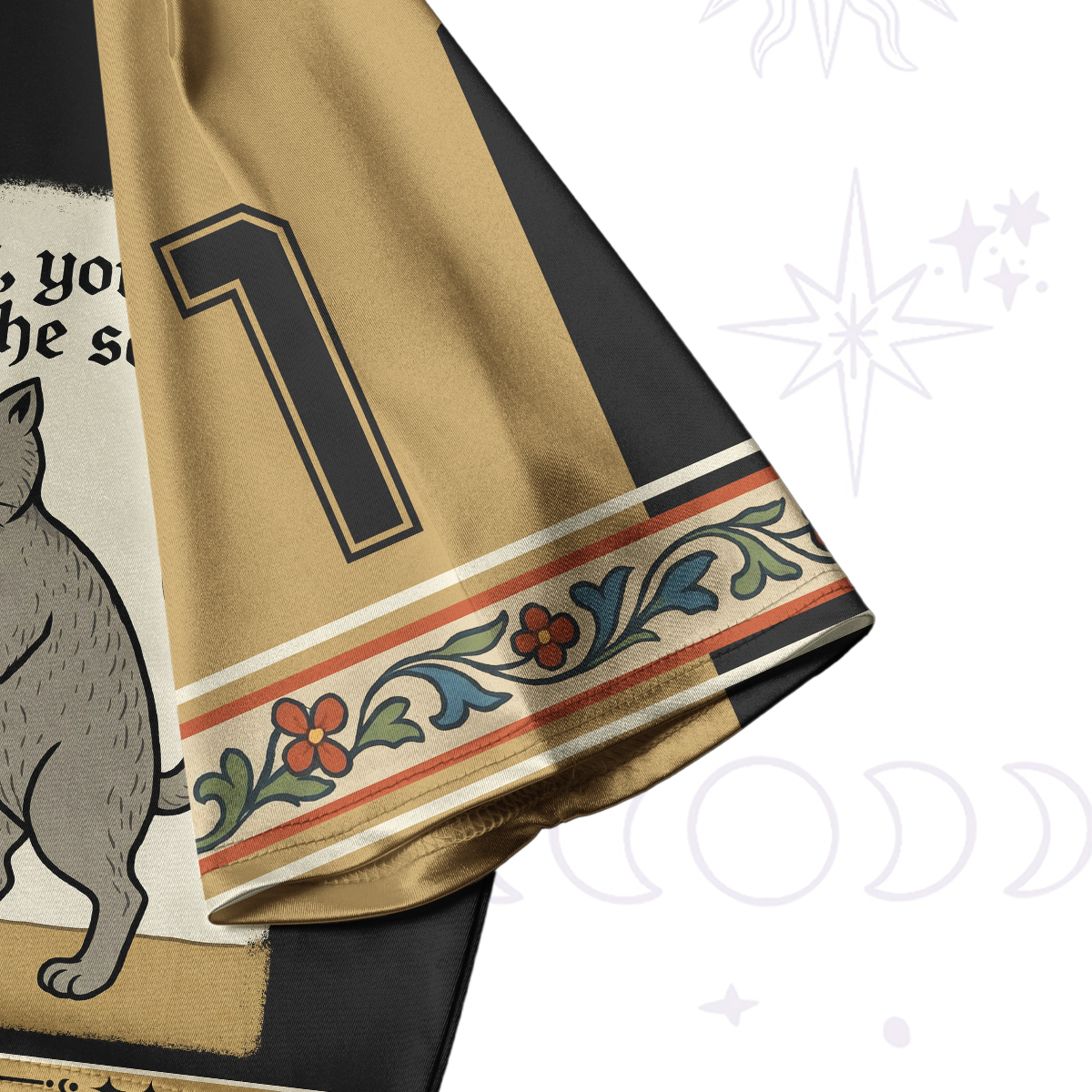 Purplehecate That's It You're Going in the Soup Crop Jersey Top