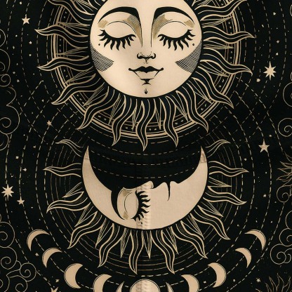 Purplehecate Lunar Eclipse Yoga Pants