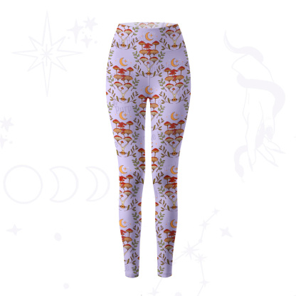 Purplehecate Psychedelic Mushrooms Yoga Pants