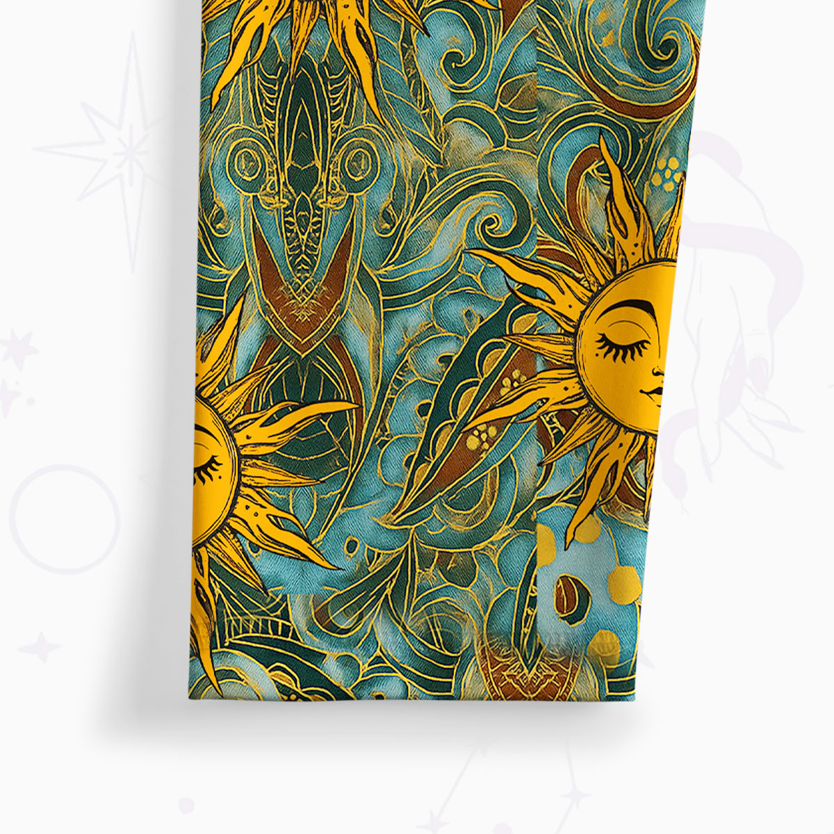 Purplehecate Golden Sun Whee Yoga Pants