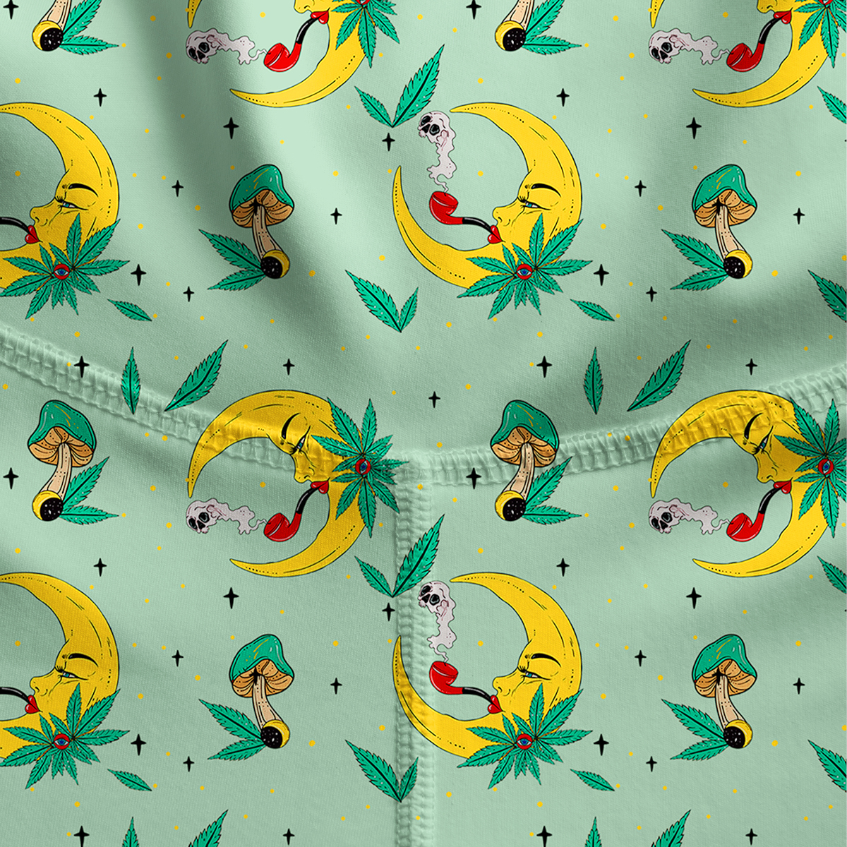 Purplehecate The Midnight Smoker Yoga Pants