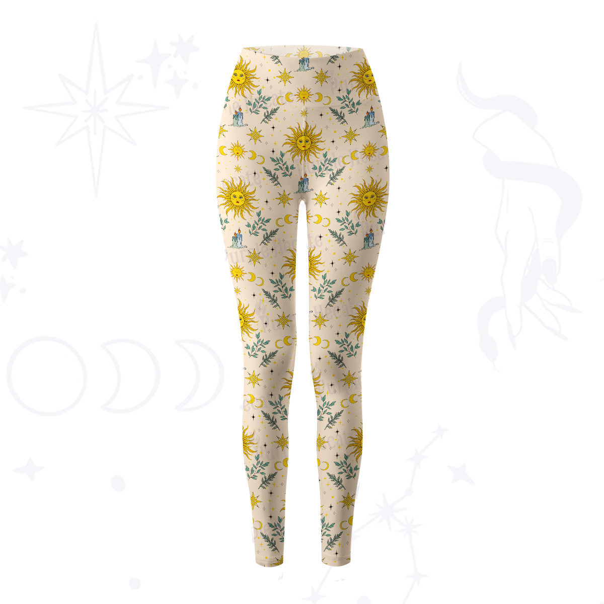 Purplehecate Magic Sun Yoga Pants