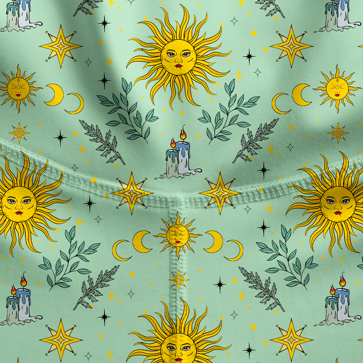 Purplehecate Magic Sun Yoga Pants