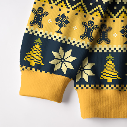 Purplehecate Mona Lisa Under the Starry Sky Ugly Cardigan Sweaters