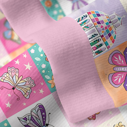 Purplehecate Dreamy Butterfly Garden Ugly Cardigan Sweaters